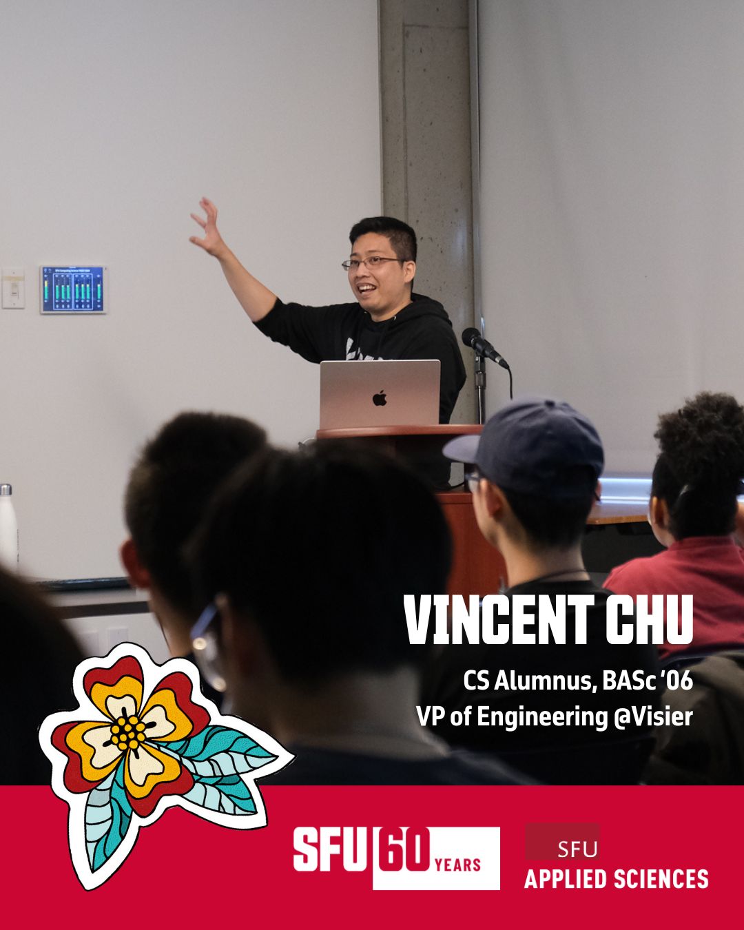 Speaking at SFU