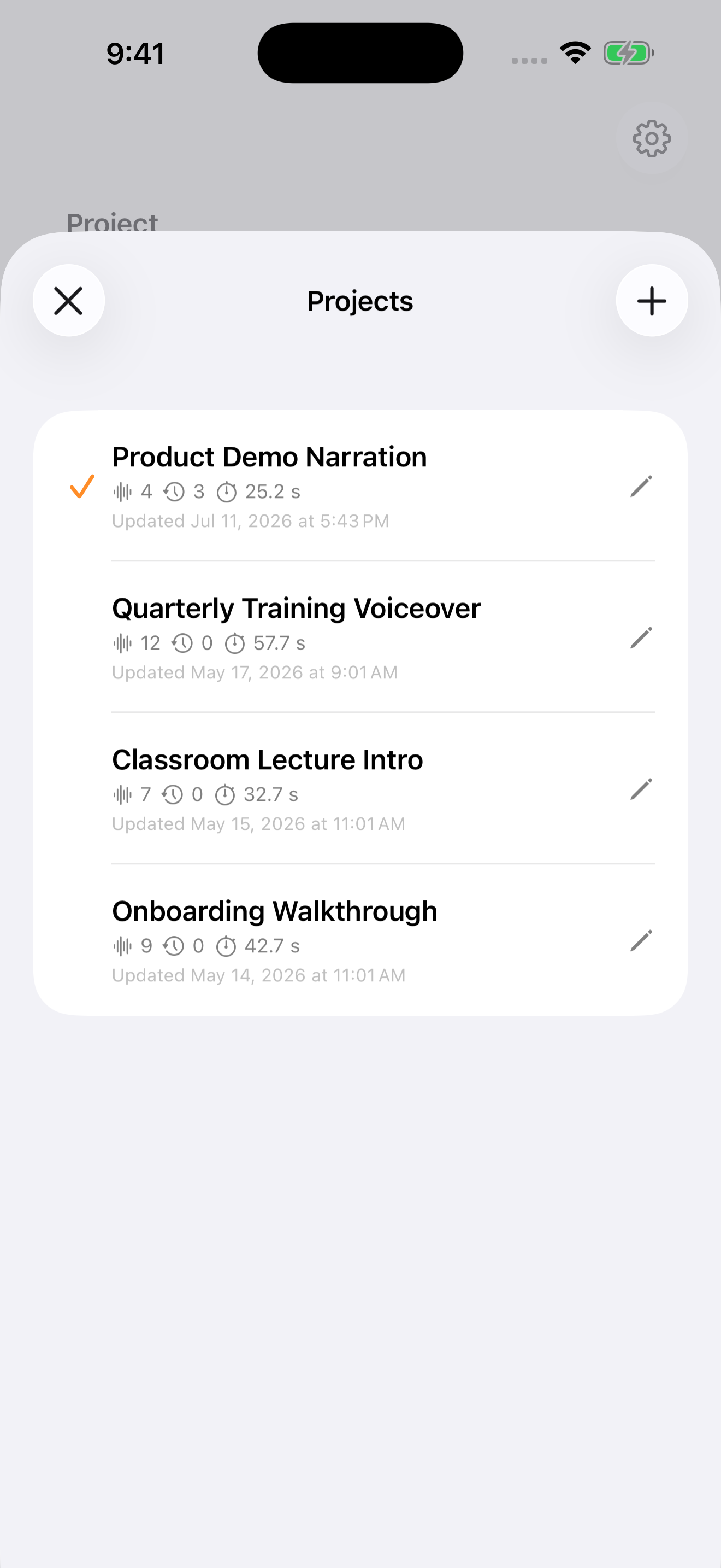 SpeechTrack project library with demo, training, classroom, and onboarding scripts